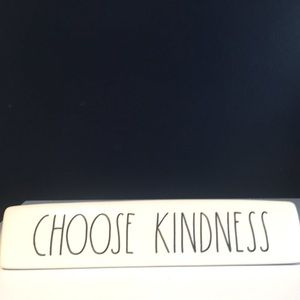 Brand New Rae Dunn Choose Kindness Desk Plaque